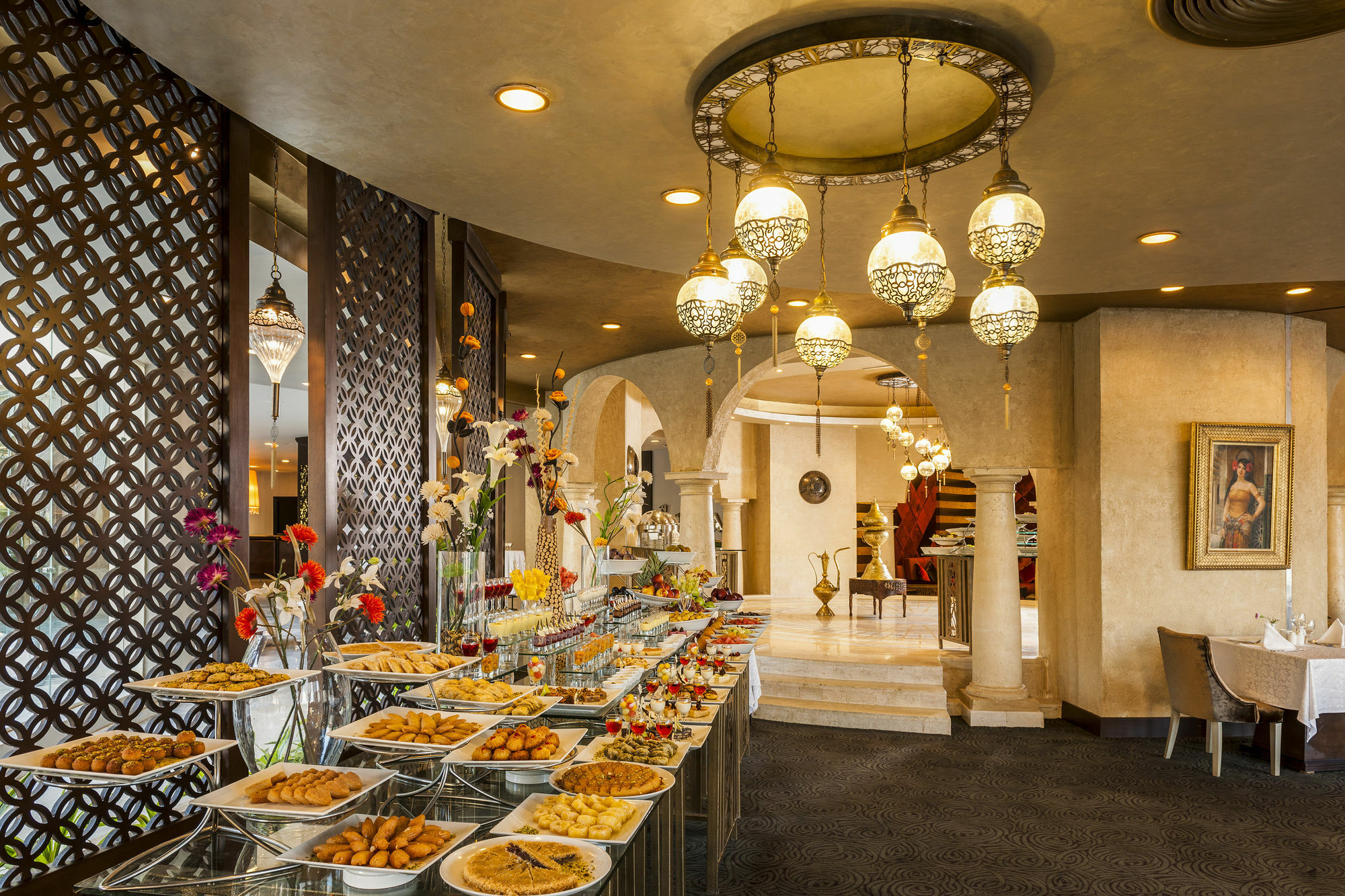 Rixos Alamein - Full Board Plus El Alamein Esterno foto The buffet at the hotel
